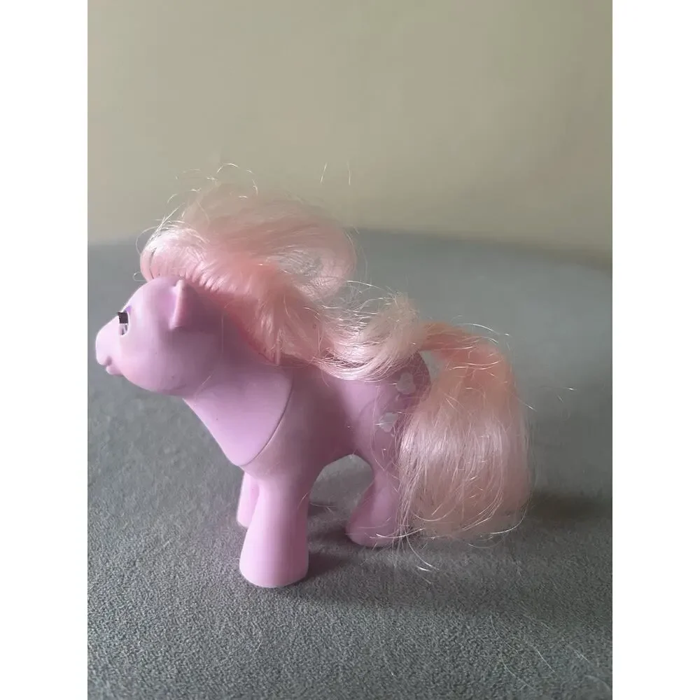 Vintage 1980s G1 My Little Pony Baby Lickety-Split With Beddy-Bye-Eyes